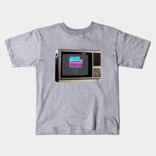 TV SET /80s MUSIC #2 Kids T-Shirt